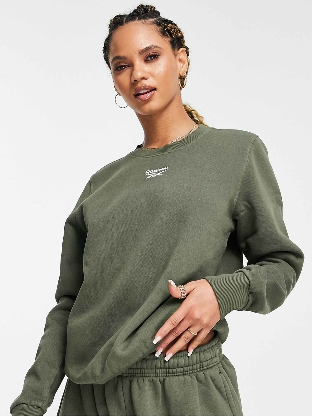 NWT Reebok To The Core Crewneck Size large - Picture 7 of 7